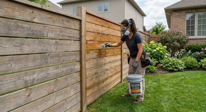 Fence Sealing in Seattle, WA