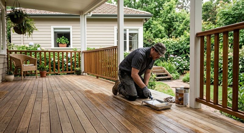 Concrete Deck Sealing in Gig Harbor, WA