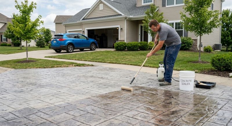 Concrete Driveway Sealing in Tacoma, WA