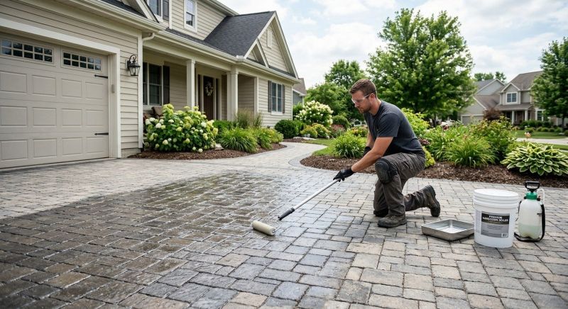 Concrete Walkway Sealing in Renton, WA