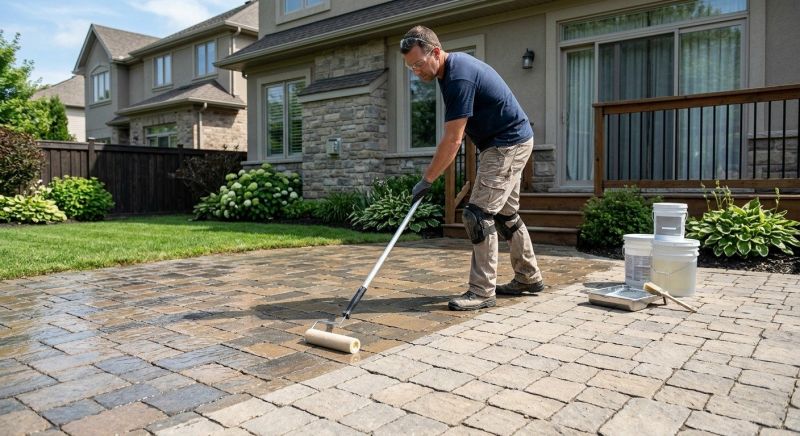 Courtyard Sealing in Bellevue, WA