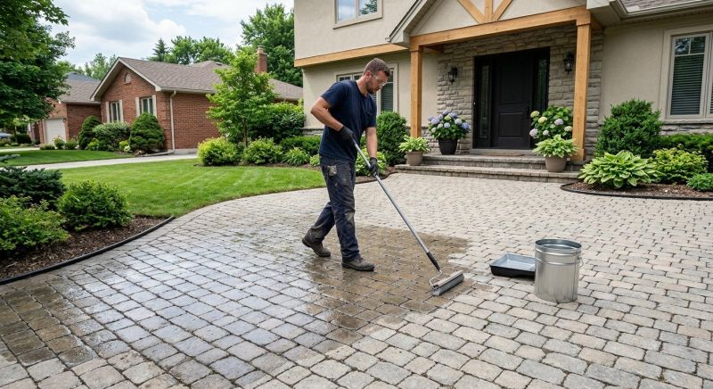 Paver Driveway Sealing in Kitsap County, WA